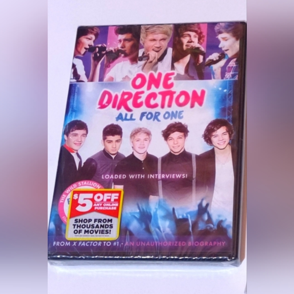 Sealed One Direction "All For One" Movie